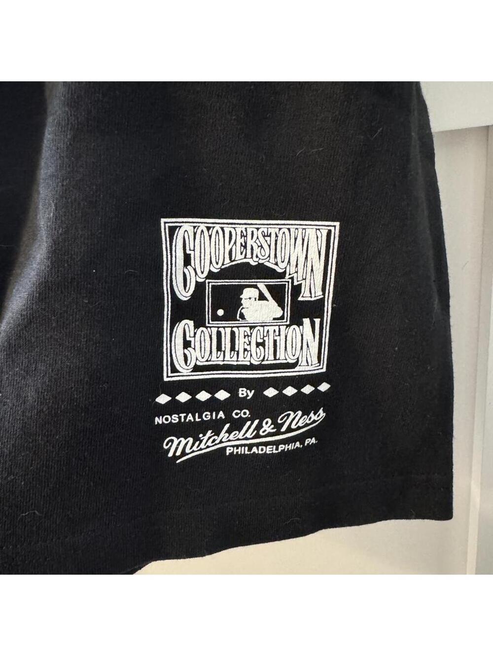 Mitchell & Ness Men's Black Tshirt - Picture 5 of 8